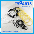 NPK E-201 hydraulic breaker seal kit spare parts E201 rock hammer repair kits